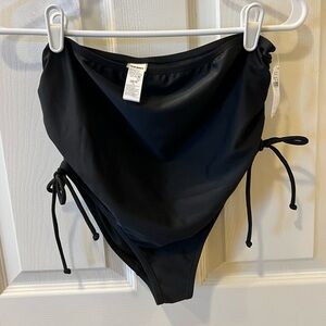 High-Waisted Maternity Bikini Bottoms